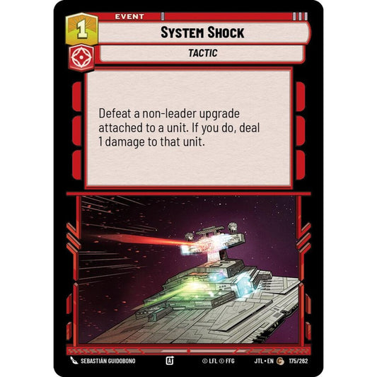 System Shock, C, JTL 175), Star Wars Unlimited