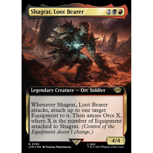 Shagrat, Loot Bearer, rare, 783, Magic the Gathering, The Lord of the Rings: Tales of Middle-earth