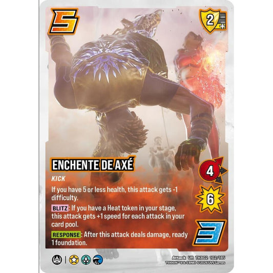 Enchente de Axe 102/185 TK802 Universus Tekken 8 Attack UR
