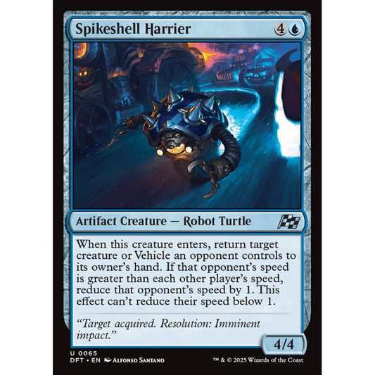 Spikeshell Harrier, 65, uncommon, Magic: The Gathering, Aetherdrift