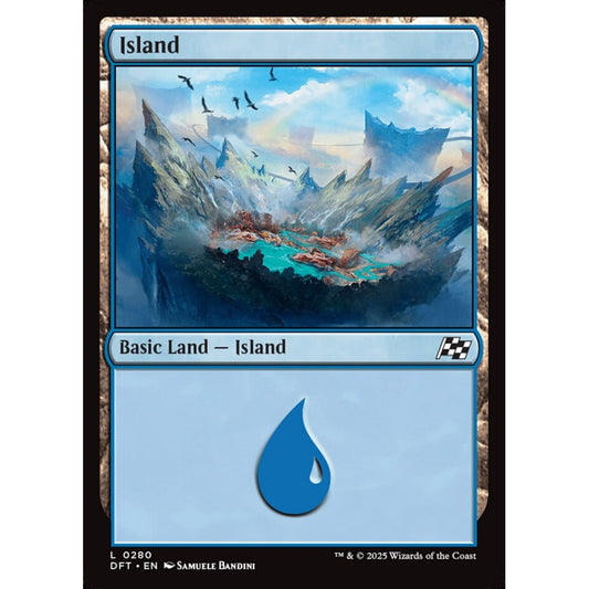 Island, 280, common, Magic: The Gathering, Aetherdrift
