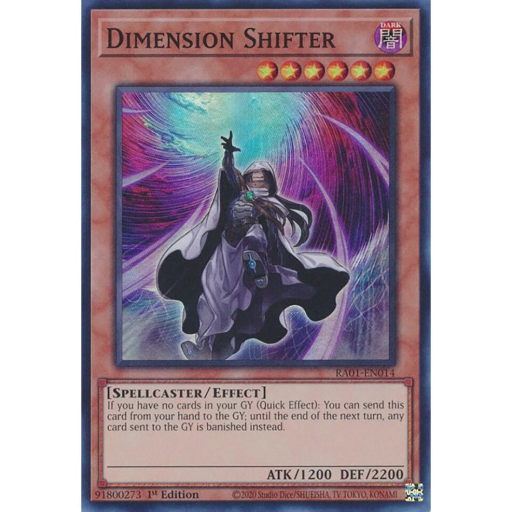 Dimension Shifter RA01-EN014 Super Yu-Gi-Oh 25th Anniversary Rarity Collection