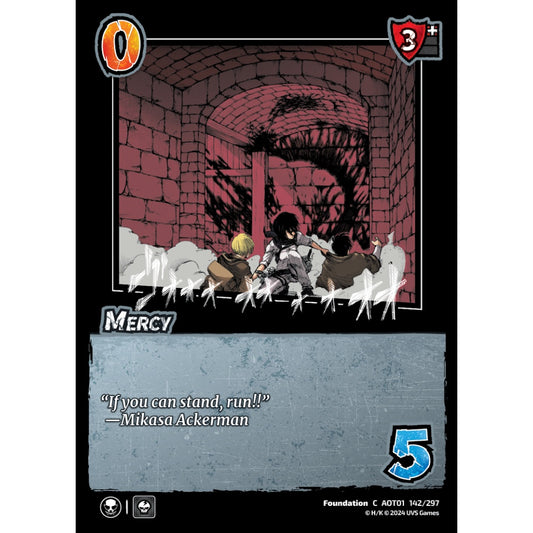 Mercy, 142/297, C, UniVersus, Attack on Titan: Battle for Humanity