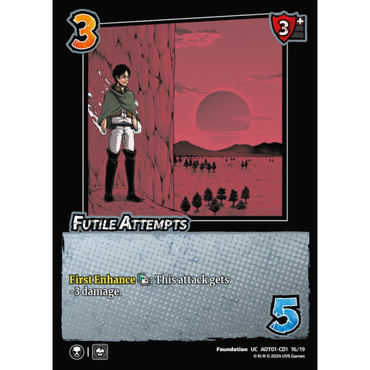 Futile Attempts, 16/19, UC, UniVersus, Attack on Titan: Battle for Humanity