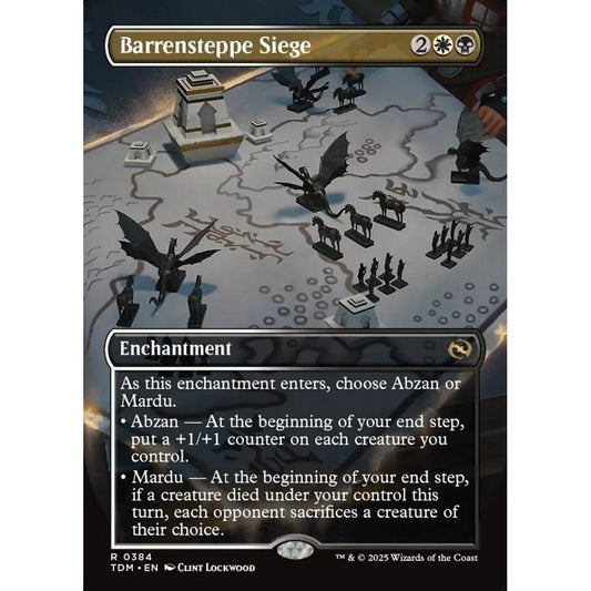 Barrensteppe Siege rare 384 Magic the Gathering Tarkir: Dragonstorm