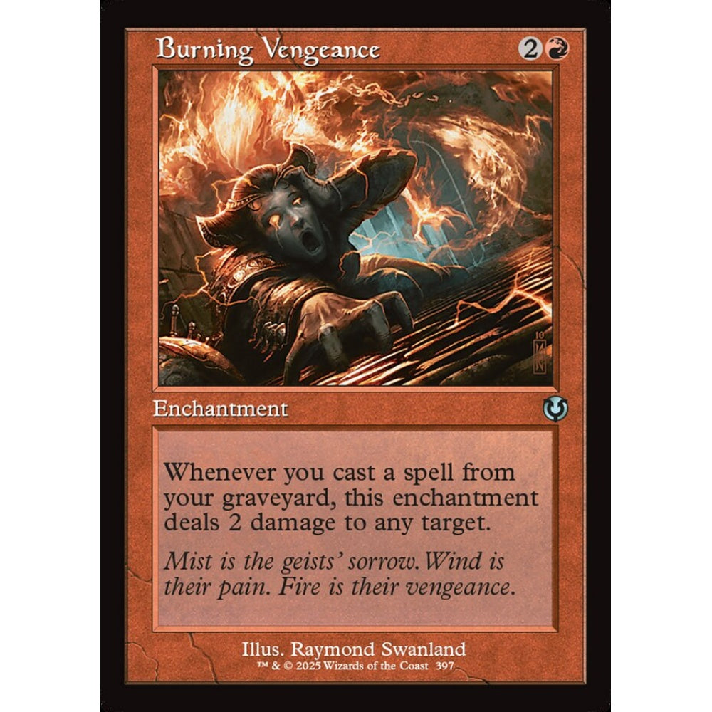 Burning Vengeance, 397, uncommon, Magic: The Gathering, Innistrad Remastered