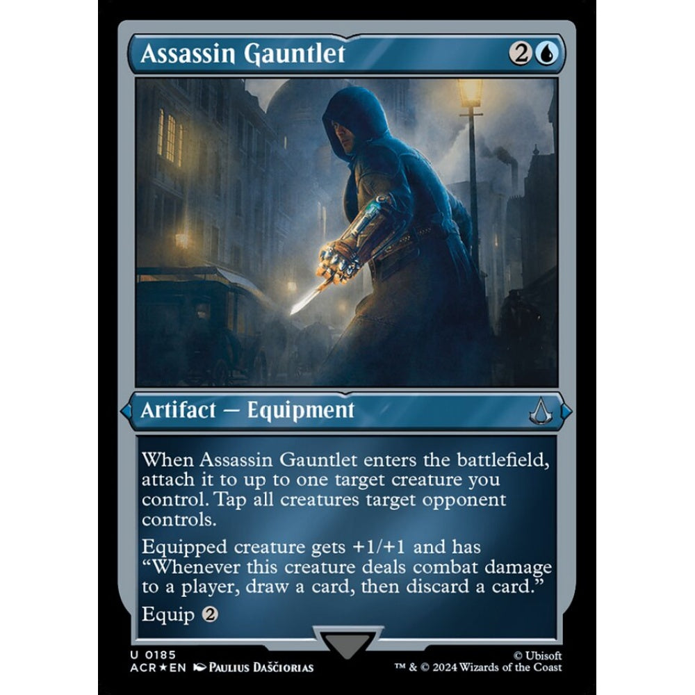 Assassin Gauntlet uncommon 185 Magic the Gathering Assassin's Creed