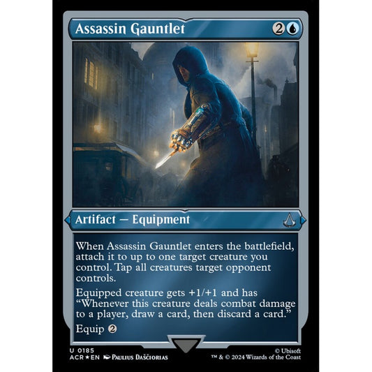 Assassin Gauntlet uncommon 185 Magic the Gathering Assassin's Creed