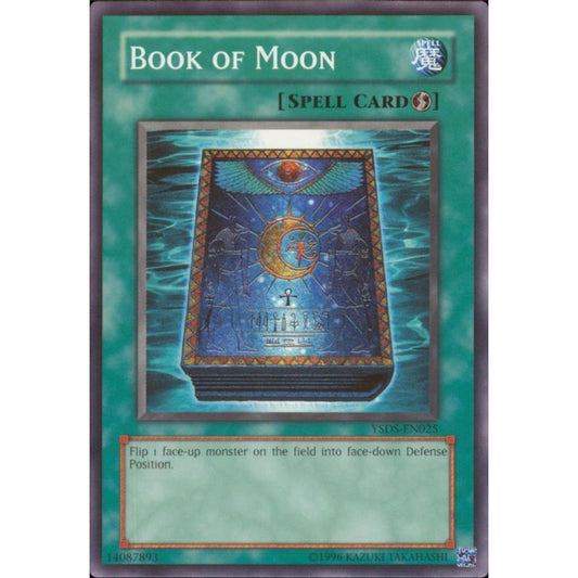 Book of Moon RA02-EN050 QCR Quarter Century Secret Rare Yu-Gi-Oh 25th Anniversary Rarity Collection II in Art