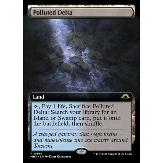 Polluted Delta, 465, rare, Magic: The Gathering, Modern Horizons 3