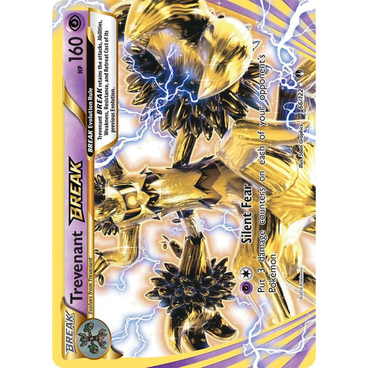 Trevenant BREAK Rare BREAK 66/122 Pokemon Card Game BREAKpoint