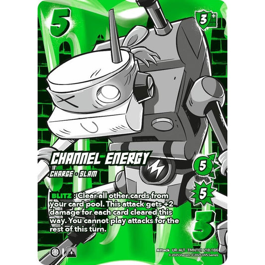 Channel Energy 218/186 TMNT01 Universus Teenage Mutant Ninja Turtles Attack UR-ALT