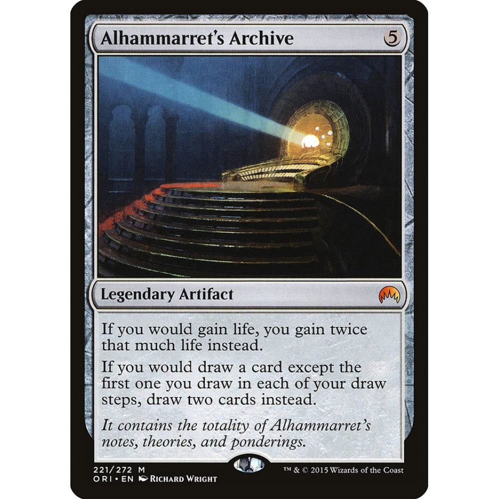 Alhammarret's Archive mythic 221 Magic the Gathering Magic Origins