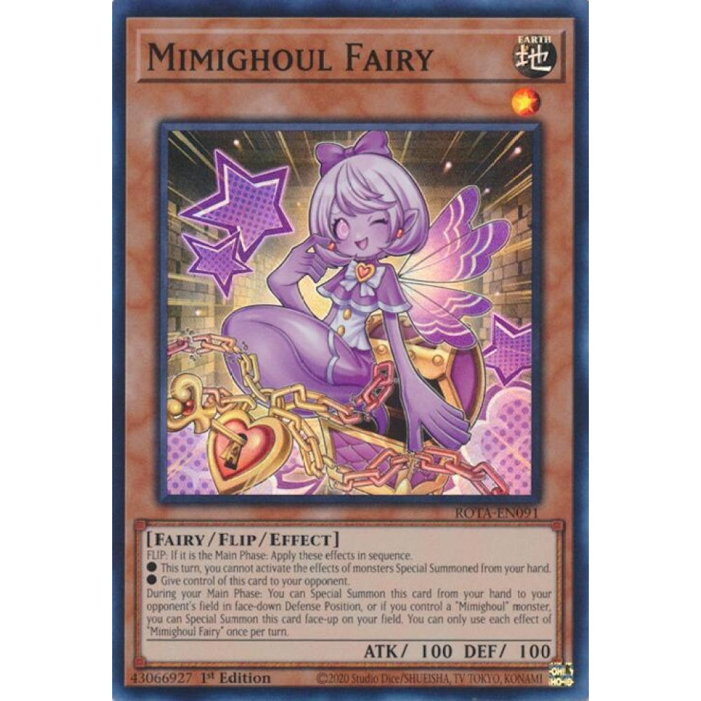 Mimighoul Fairy ROTA-EN091 Super Yu-Gi-Oh Rage of the Abyss