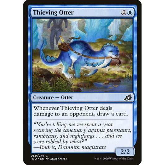 Thieving Otter common 69 Magic the Gathering Ikoria: Lair of Behemoths