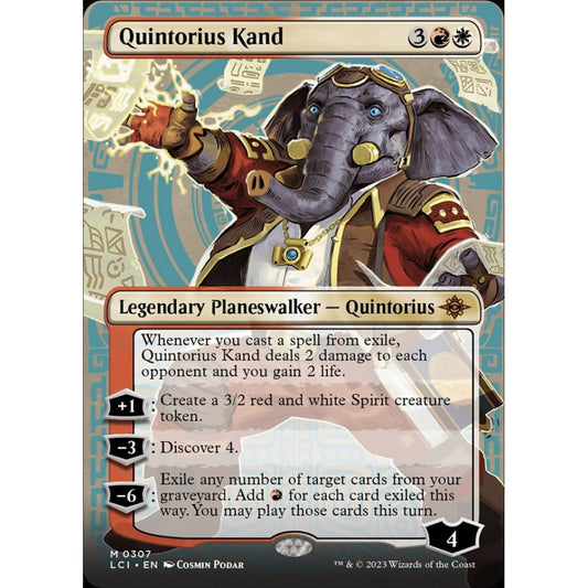 Quintorius Kand mythic 307 Magic the Gathering The Lost Caverns of Ixalan