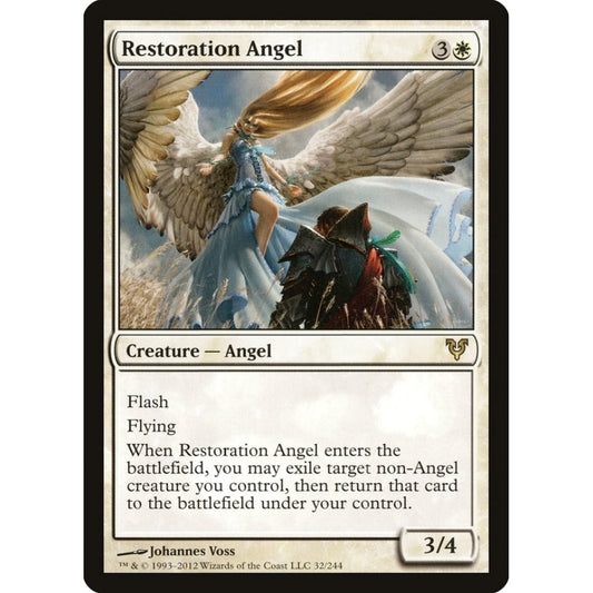 Restoration Angel rare 32 Magic the Gathering Avacyn Restored