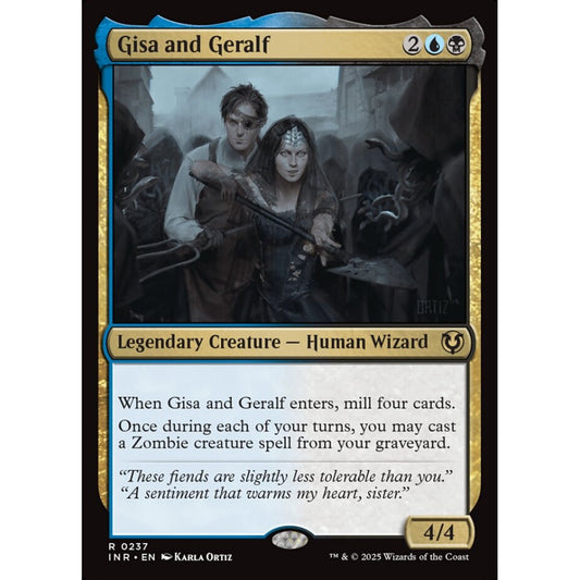 Gisa and Geralf, 237, rare, Magic: The Gathering, Innistrad Remastered