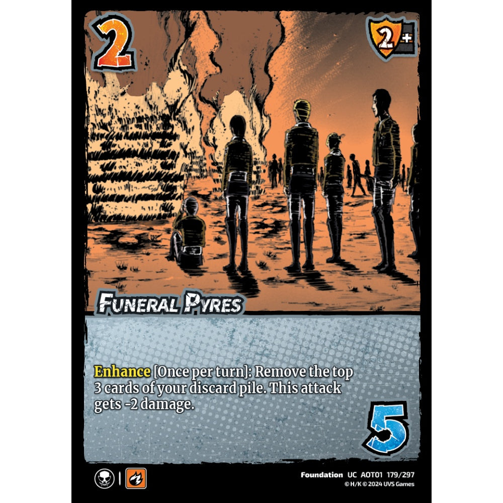 Funeral Pyres, 179/297, UC, UniVersus, Attack on Titan: Battle for Humanity
