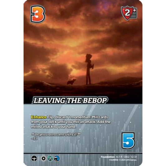 Leaving the Bebop, 12/21, R-ALT, UniVersus, Cowboy Bebop & Trigun Stampede
