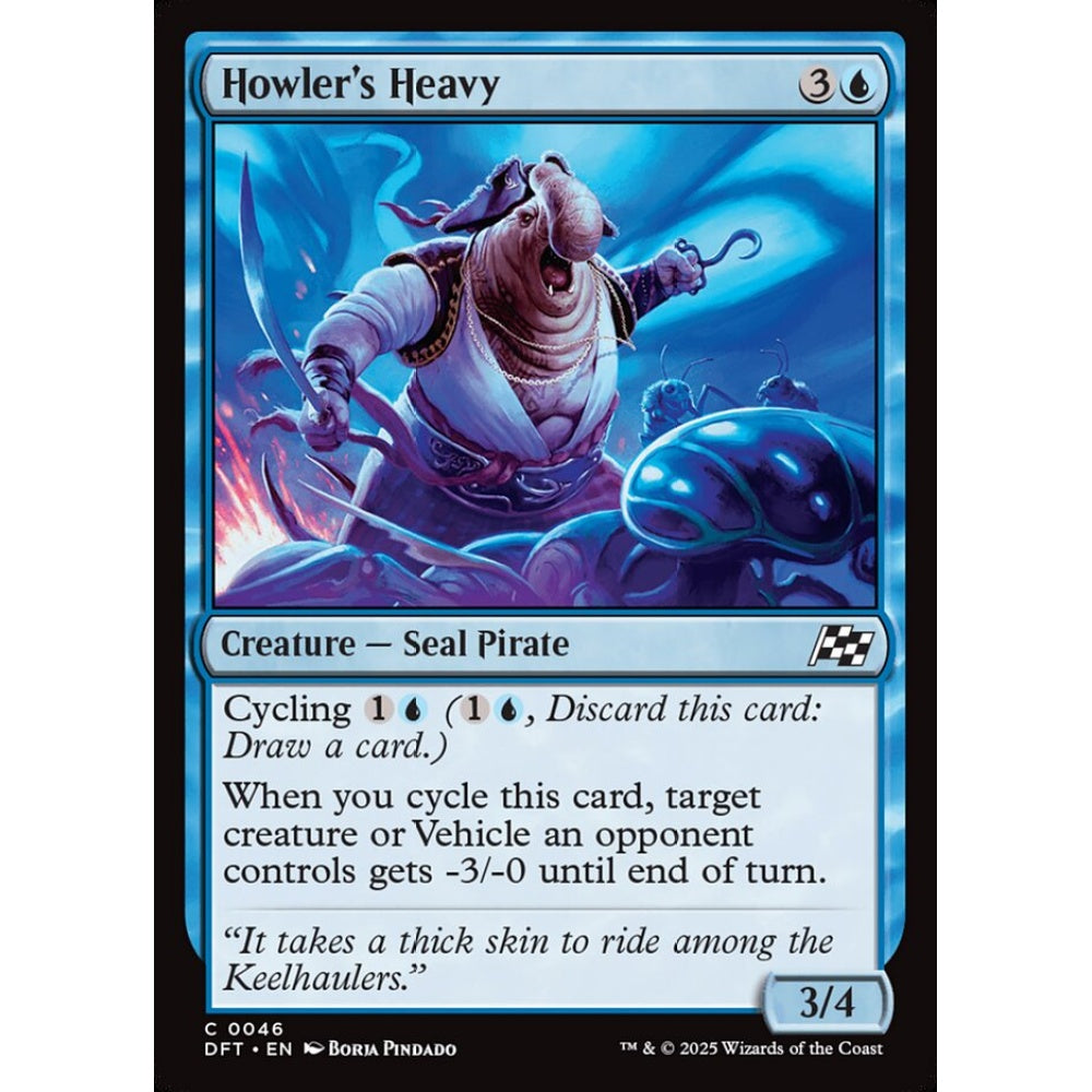 Howler's Heavy, 46, common, Magic: The Gathering, Aetherdrift