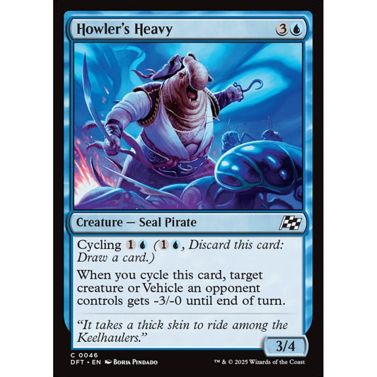 Howler's Heavy, 46, common, Magic: The Gathering, Aetherdrift