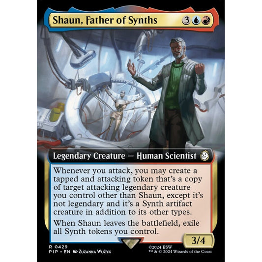 Shaun, Father of Synths rare 429 Magic the Gathering Fallout