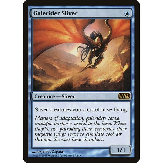 Galerider Sliver rare 57 Magic the Gathering Magic 2014