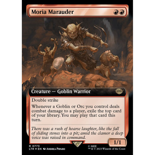 Moria Marauder, rare, 773, Magic the Gathering, The Lord of the Rings: Tales of Middle-earth
