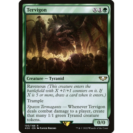 Tervigon rare 100 Magic the Gathering Warhammer 40,000 Commander
