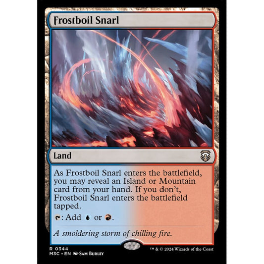 Frostboil Snarl, 344, rare, Magic: The Gathering, Modern Horizons 3
