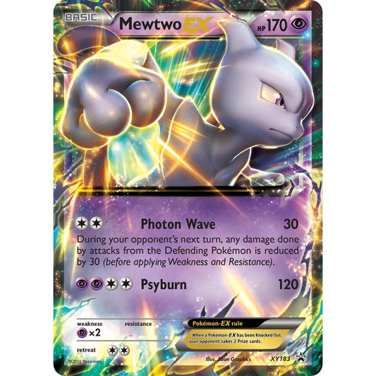 Mewtwo-EX Promo XY183 Pokemon Card Game XY Promos