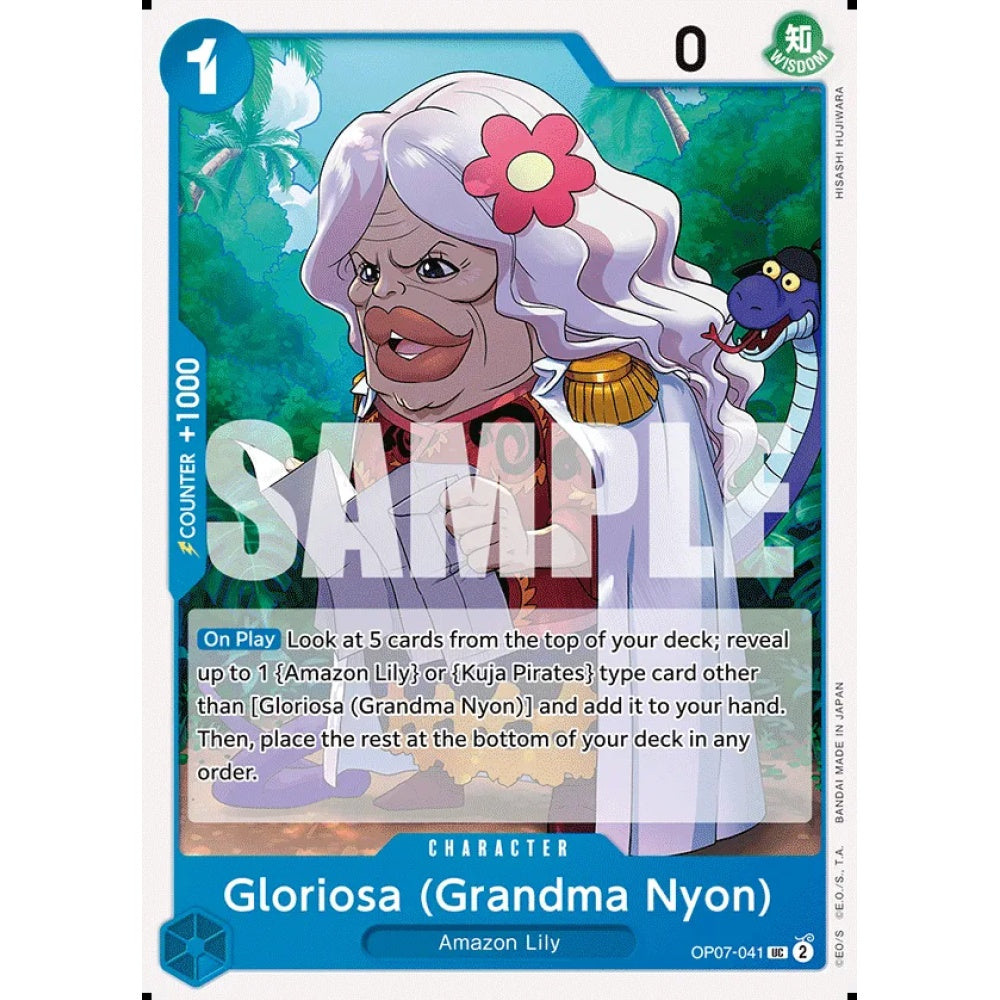 Gloriosa, OP07-041, Uncommon, One Piece, 500 Years in the Future