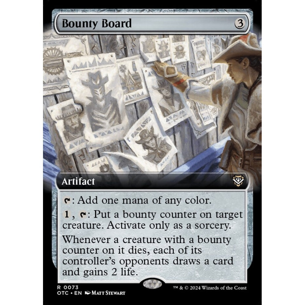 Bounty Board, 73, rare, Magic: The Gathering, Outlaws of Thunder Junction