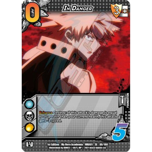 In Danger, 88/180, SE, UniVersus, MHA01 My Hero Academia