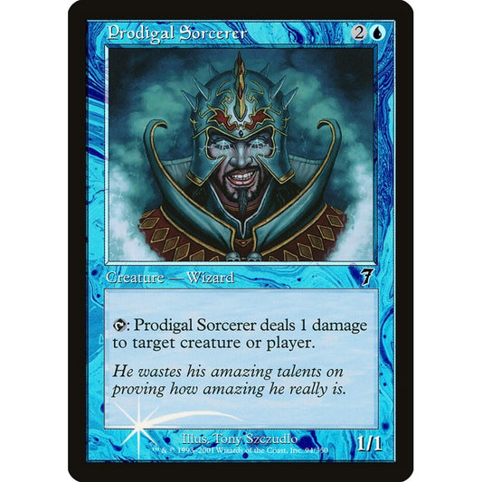 Prodigal Sorcerer common 94★ Magic the Gathering Seventh Edition