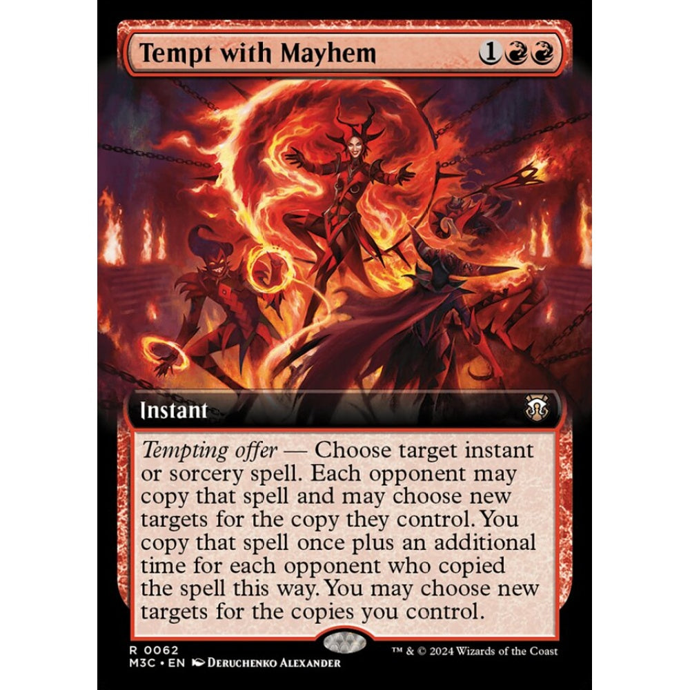Tempt with Mayhem, 62, rare, Magic: The Gathering, Modern Horizons 3