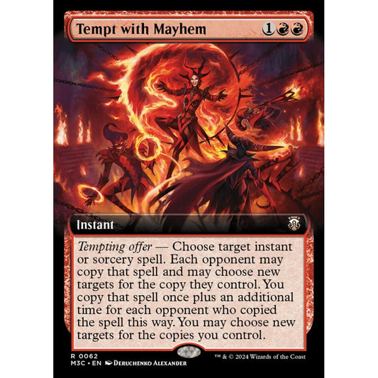 Tempt with Mayhem, 62, rare, Magic: The Gathering, Modern Horizons 3