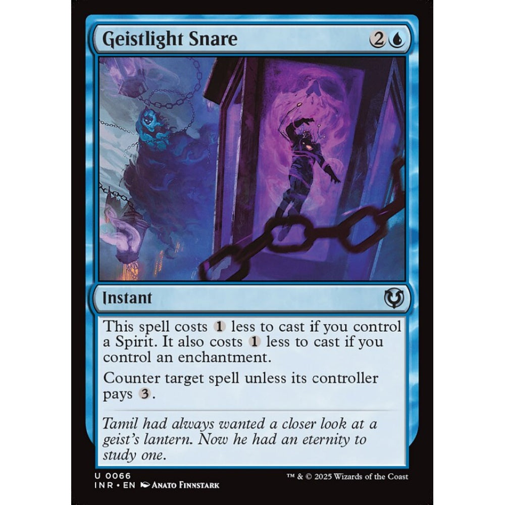Geistlight Snare, 66, uncommon, Magic: The Gathering, Innistrad Remastered