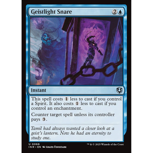 Geistlight Snare, 66, uncommon, Magic: The Gathering, Innistrad Remastered