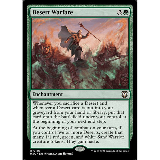Desert Warfare, 116, rare, Magic: The Gathering, Modern Horizons 3