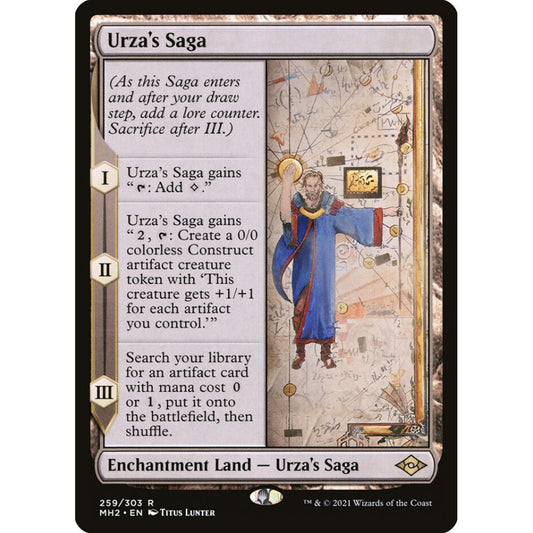 Urza's Saga rare 259 Magic the Gathering Modern Horizons 2