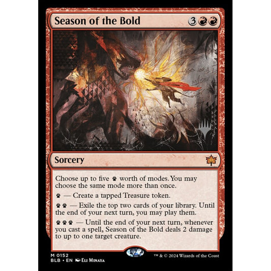 Season of the Bold (M 152p PBLB Foil)