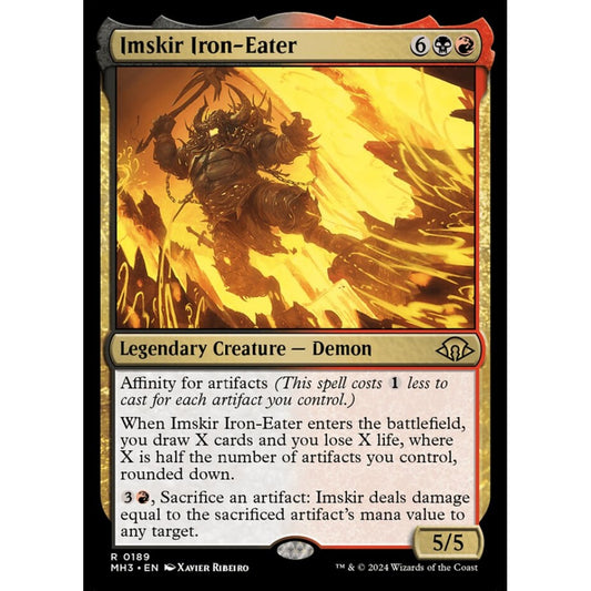 Imskir Iron-Eater, 189, rare, Magic: The Gathering, Modern Horizons 3