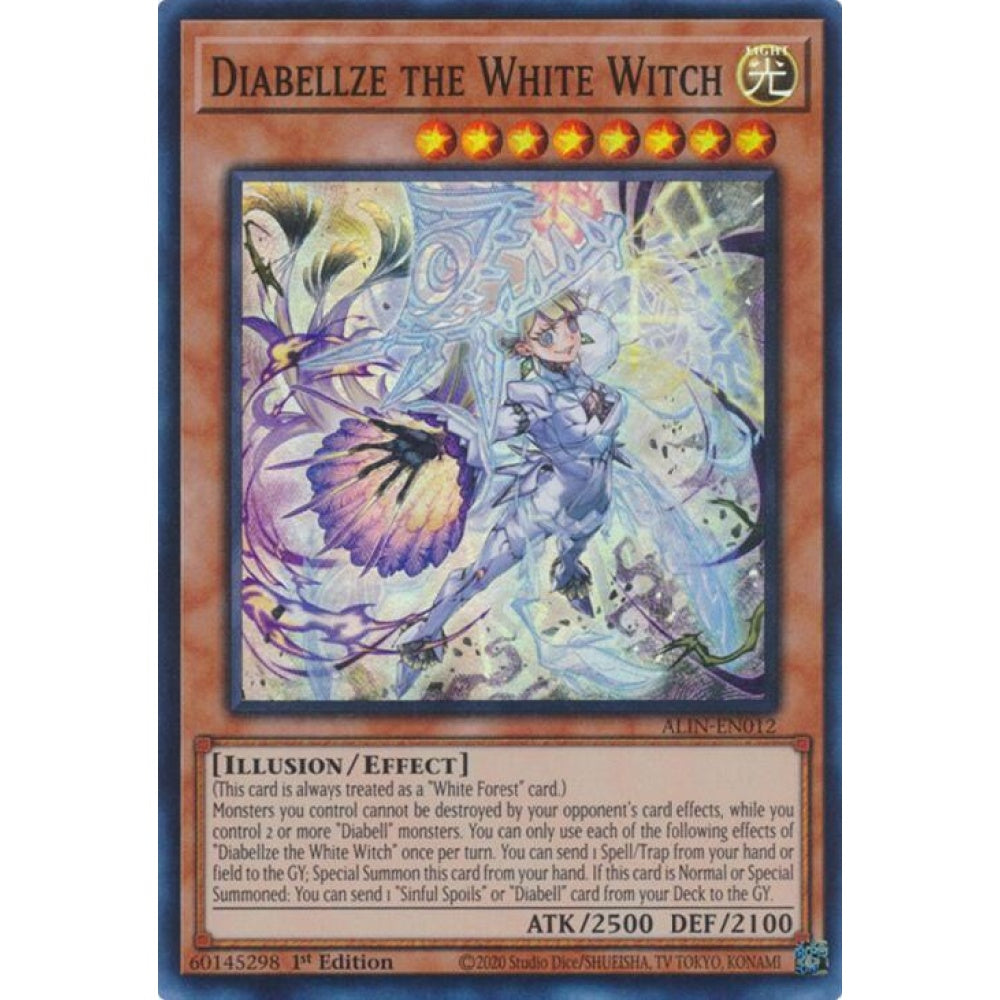 Diabellze the White Witch ALIN-EN012 Super Yu-Gi-Oh Alliance Insight