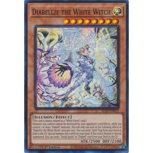 Diabellze the White Witch ALIN-EN012 Super Yu-Gi-Oh Alliance Insight