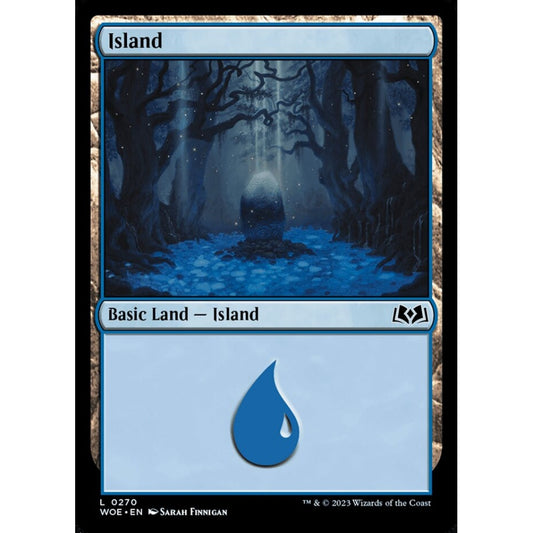Island, common, 270, Magic the Gathering, Wilds of Eldraine