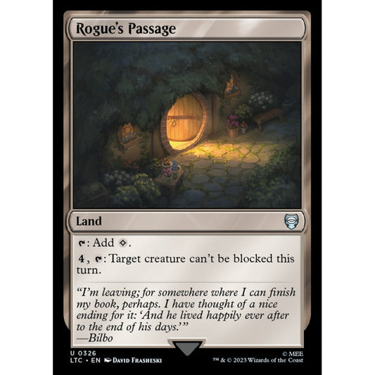 Rogue's Passage, uncommon, 326, Magic the Gathering, Tales of Middle-earth Commander