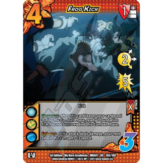 Frog Kick, 165/180, UC, UniVersus, MHA01 My Hero Academia