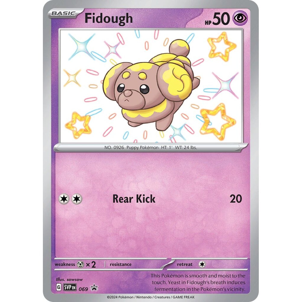 Fidough Promo 069 Pokemon Card Game Scarlet & Violet Promos